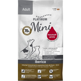 Супер премиум храна Platinum Adult Mini Iberico - за мини породи със 70% прясно иберийско свинско месо, годно за човешка консумация